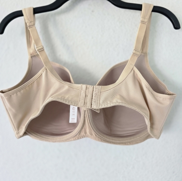 Cacique Womens Bra 42DD Beige Lightly Lined Underwire Support Intimates … - Picture 4 of 8